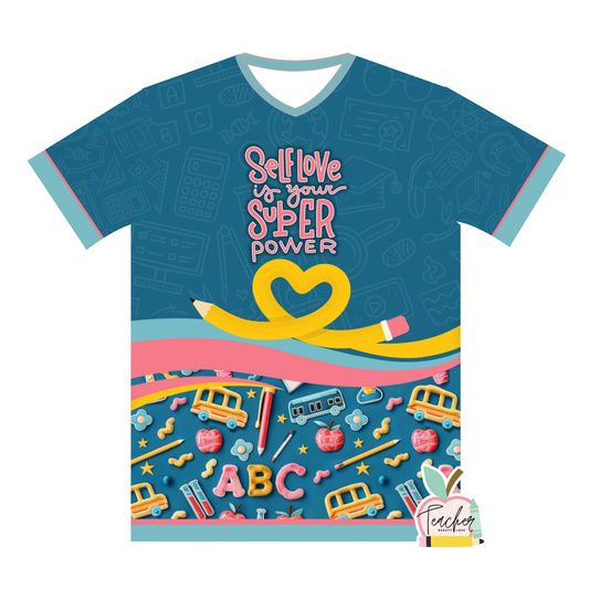 PRE-ORDEN / Self Love Tshirt / Amor Propio / Camisa para maestras