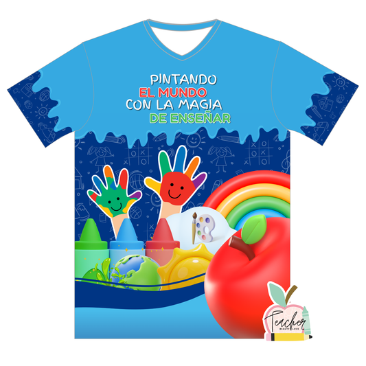 PRE-ORDEN / ARTE TSHIRT / Camisa para maestras