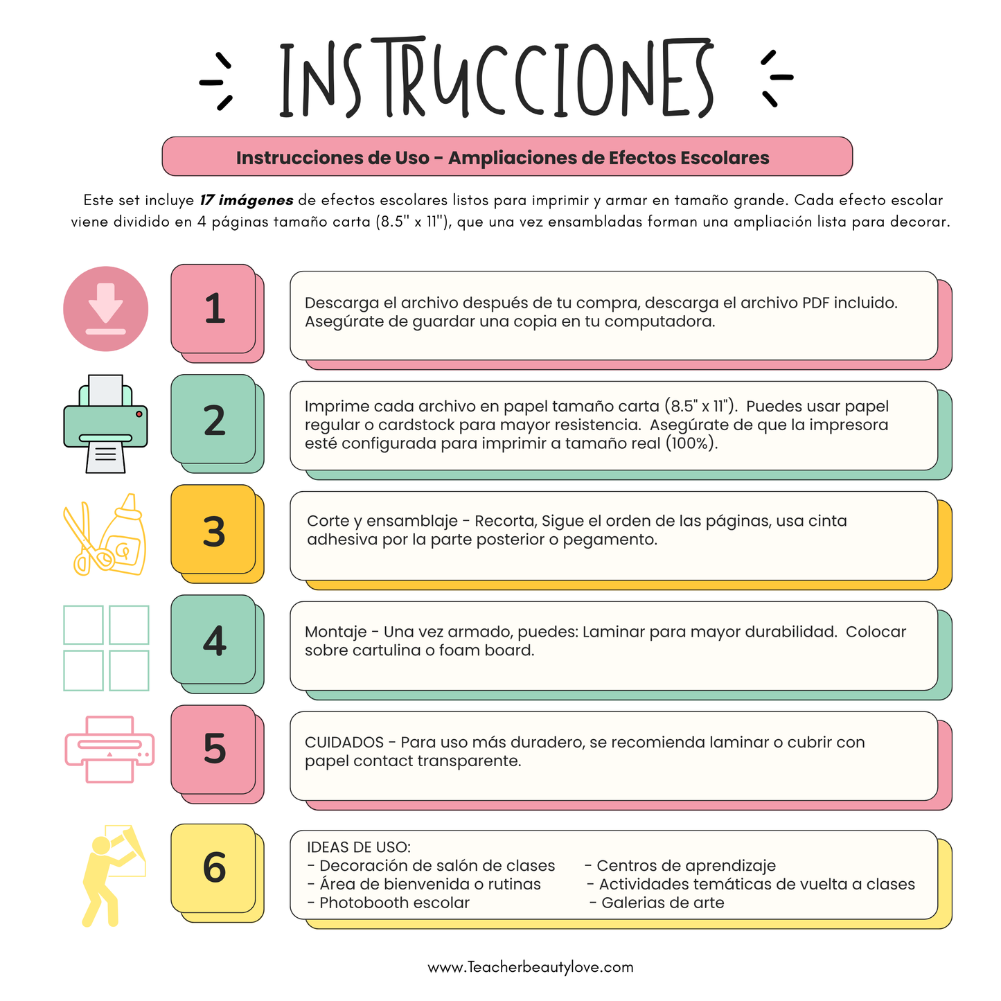 SCHOOL SUPPLIES AMPLIACIONES