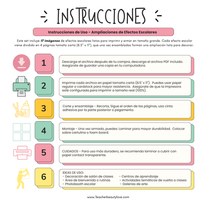 SCHOOL SUPPLIES AMPLIACIONES