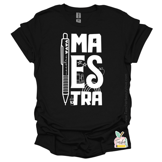 Tshirt |MAESTRA Tshirt | camisa para maestra