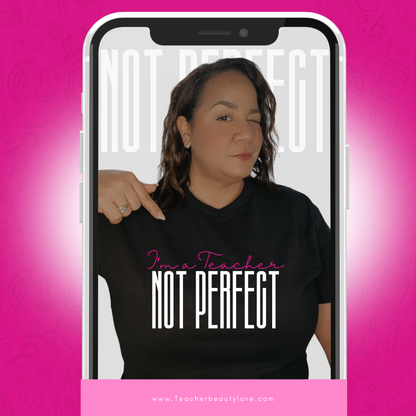 Camisa para maestra | NOT PERFECT
